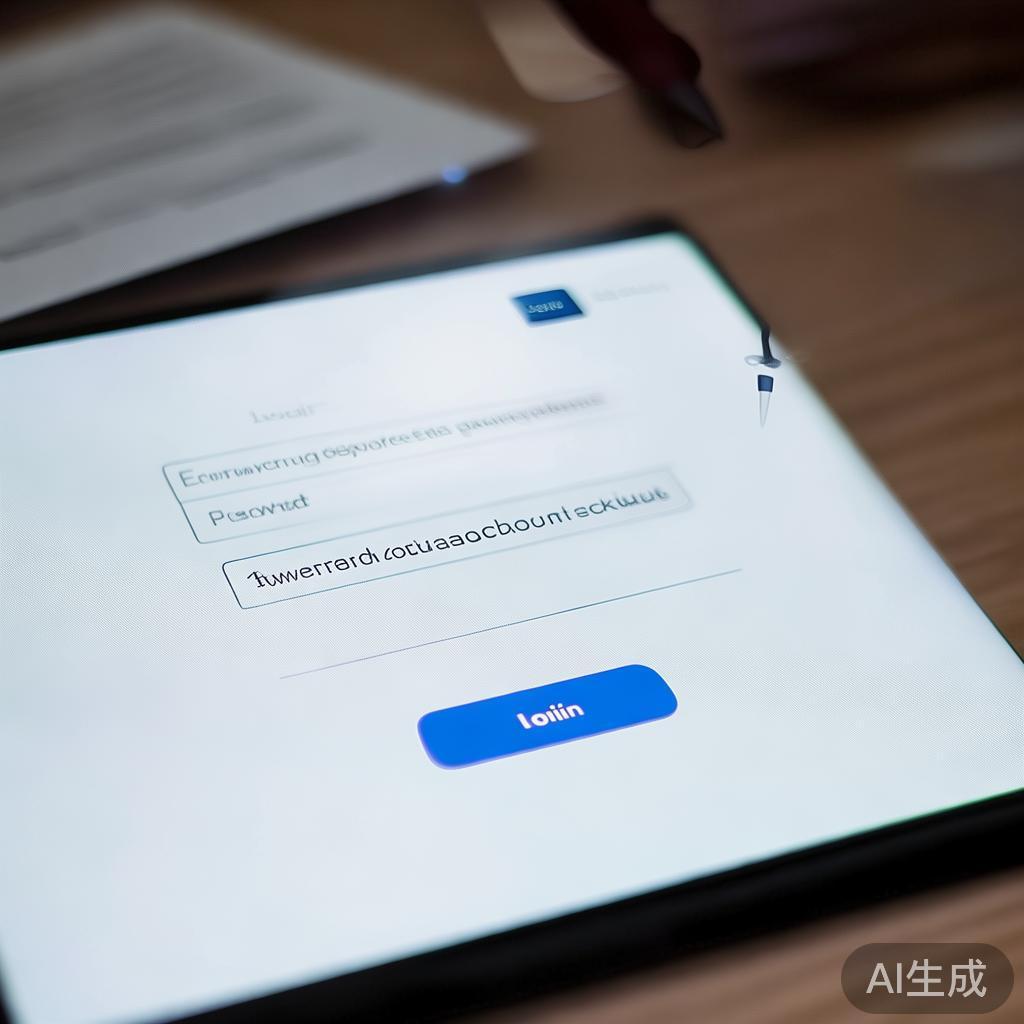 填写账号和密码信息
点击登录按钮后，系统会弹出登